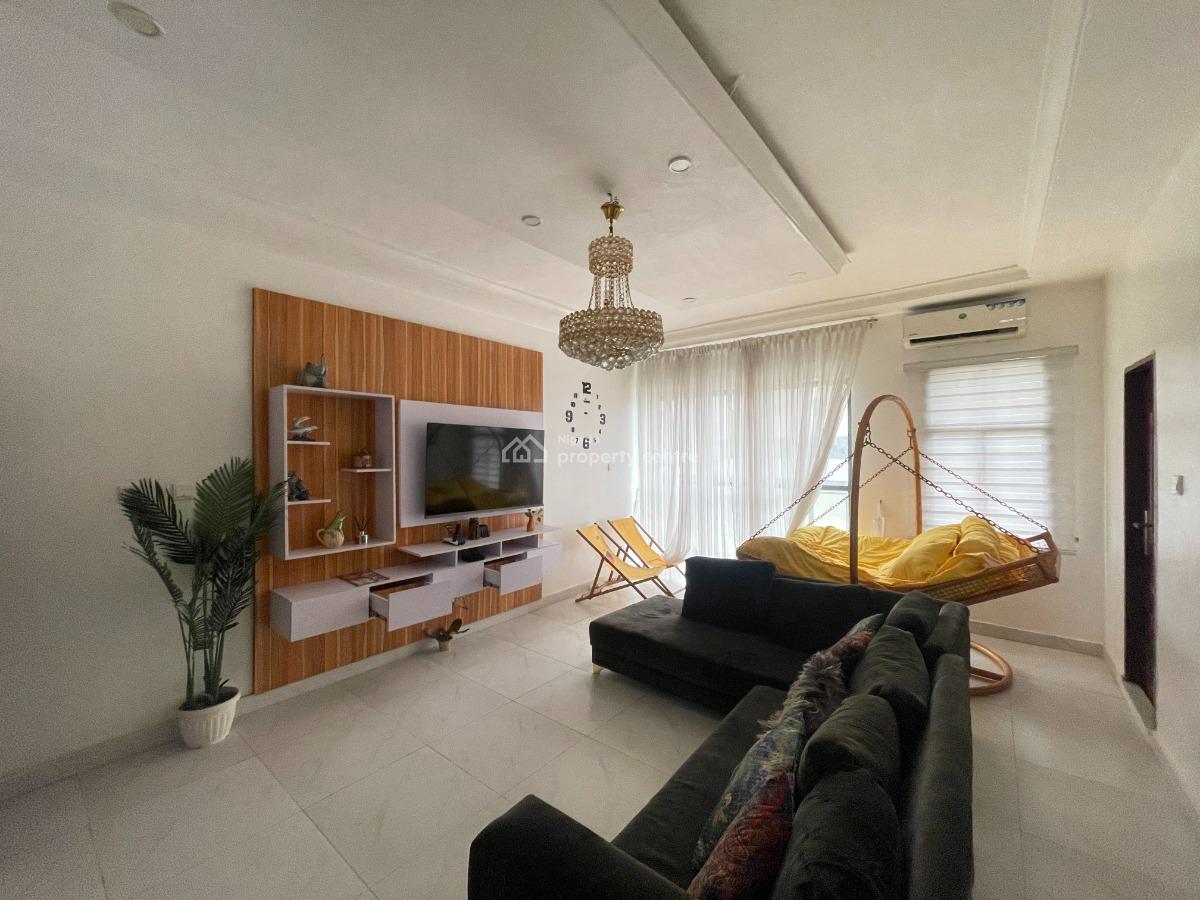 Luxury 2bdroom Aprt Furnished 23hrs Lighting Ilasan, Ilasan Lekki Lagos Nigeria., Lekki, Lagos, Flat / Apartment for Rent