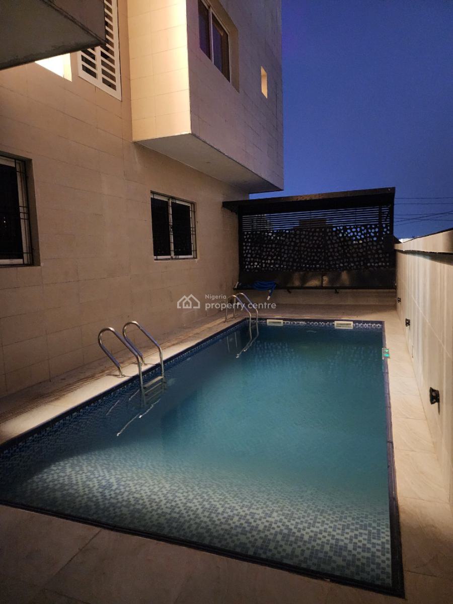 Luxuriously Furnished 3bedroom Apartment with Swimming Pool, Off Ajose Adeogun Street, Victoria Island (vi), Lagos, Flat / Apartment for Rent