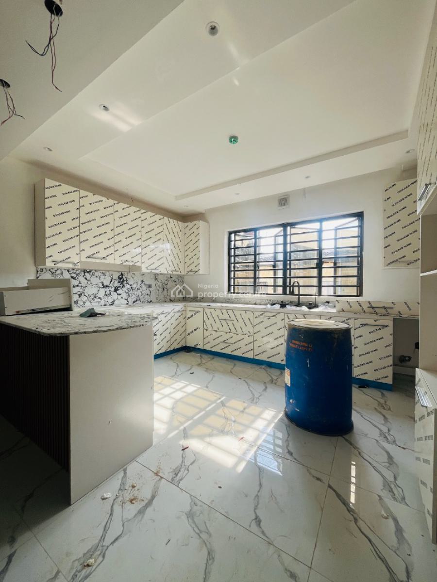 4 Bedroom Terrace Duplex with Bq, Gym House, Communal Pool, Beautifully Designed Home with Bq, Gym, Pool, Exclusive Neighborhood, Ikeja Gra, Ikeja, Lagos, Terraced Duplex for Sale