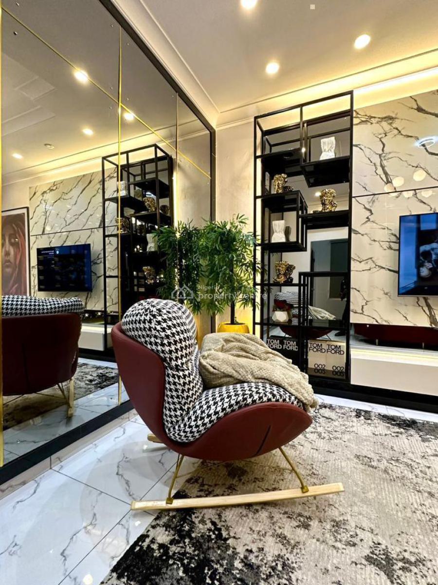 Luxuriously Furnished One Bedroom Apartment, Chevron, Lekki, Lagos, Flat / Apartment Short Let