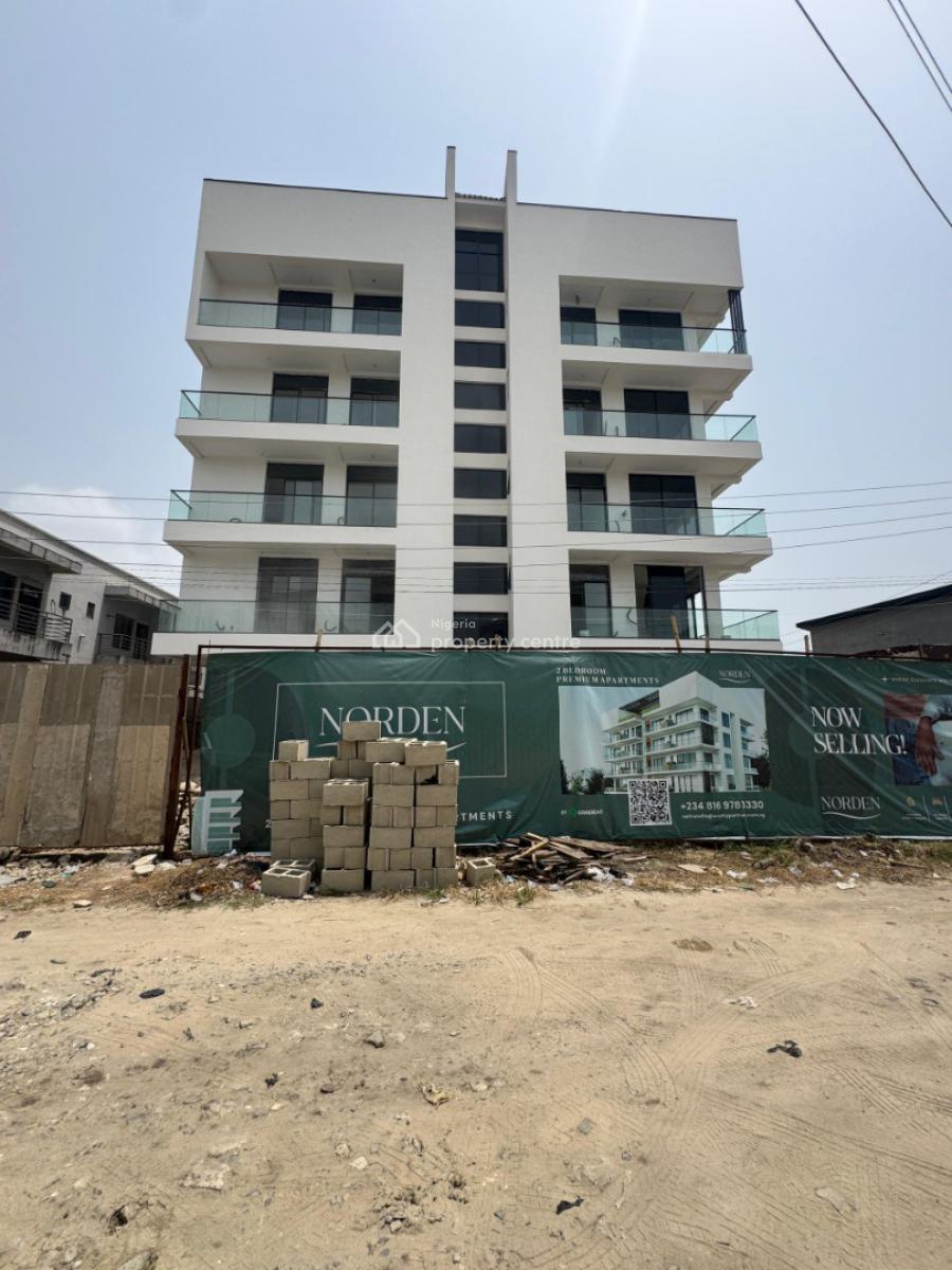Enjoy Theurpueautic View and Luxury Living in This 2 Bedroom Apartment, Serviced 2 Bedroom Apartment with Excellent Finishing, Ikate, Lekki, Lagos, Flat / Apartment for Sale