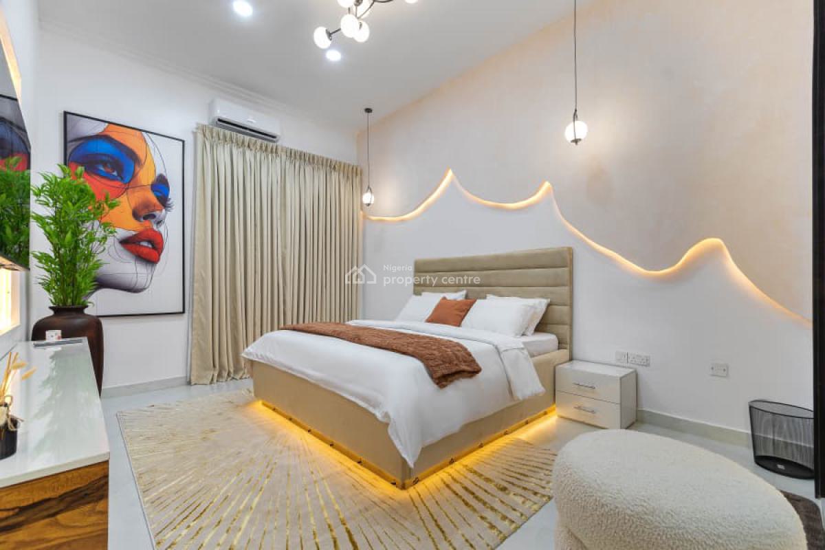 Newly Launched Luxury 2 Bedroom Apartment with Housekeeping and Ps5, Ensuite Rooms,parking Space,wine Bar,3 Private Balconies and Lots More, Ibeju Lekki, Lagos, Flat / Apartment Short Let