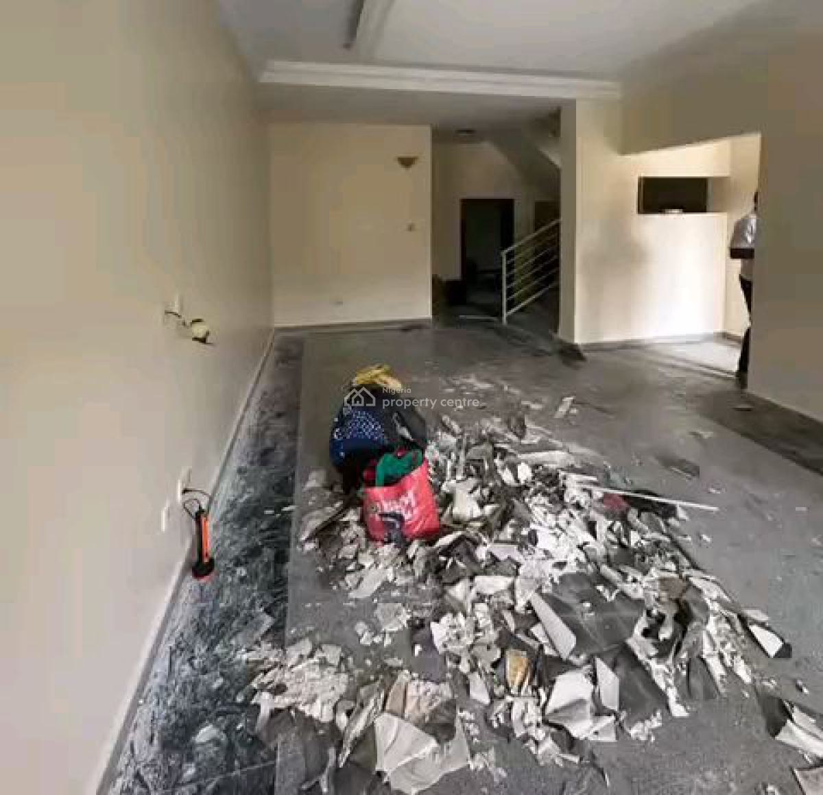 4 Bedroom Terrace Duplex with Bq, Wuye, Abuja, Terraced Duplex for Rent