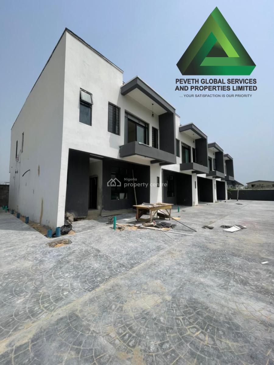 4 Bedroom Terrace Duplex with Bq, Ajah, Ajah, Lagos, Terraced Duplex for Sale