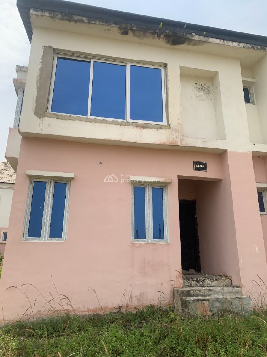 Brand New 3 Bedroom Semi Detached Carcass Duplex, Abijo, Greenpark Estate, Ajah, Lagos, Semi-detached Duplex for Sale