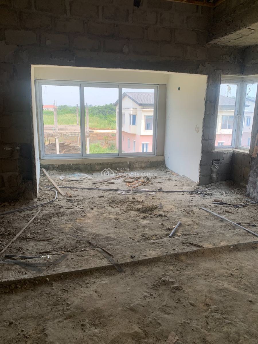 Brand New 3 Bedroom Semi Detached Carcass Duplex, Abijo, Greenpark Estate, Ajah, Lagos, Semi-detached Duplex for Sale