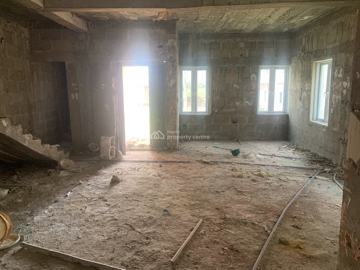 Brand New 3 Bedroom Semi Detached Carcass Duplex, Abijo, Greenpark Estate, Ajah, Lagos, Semi-detached Duplex for Sale