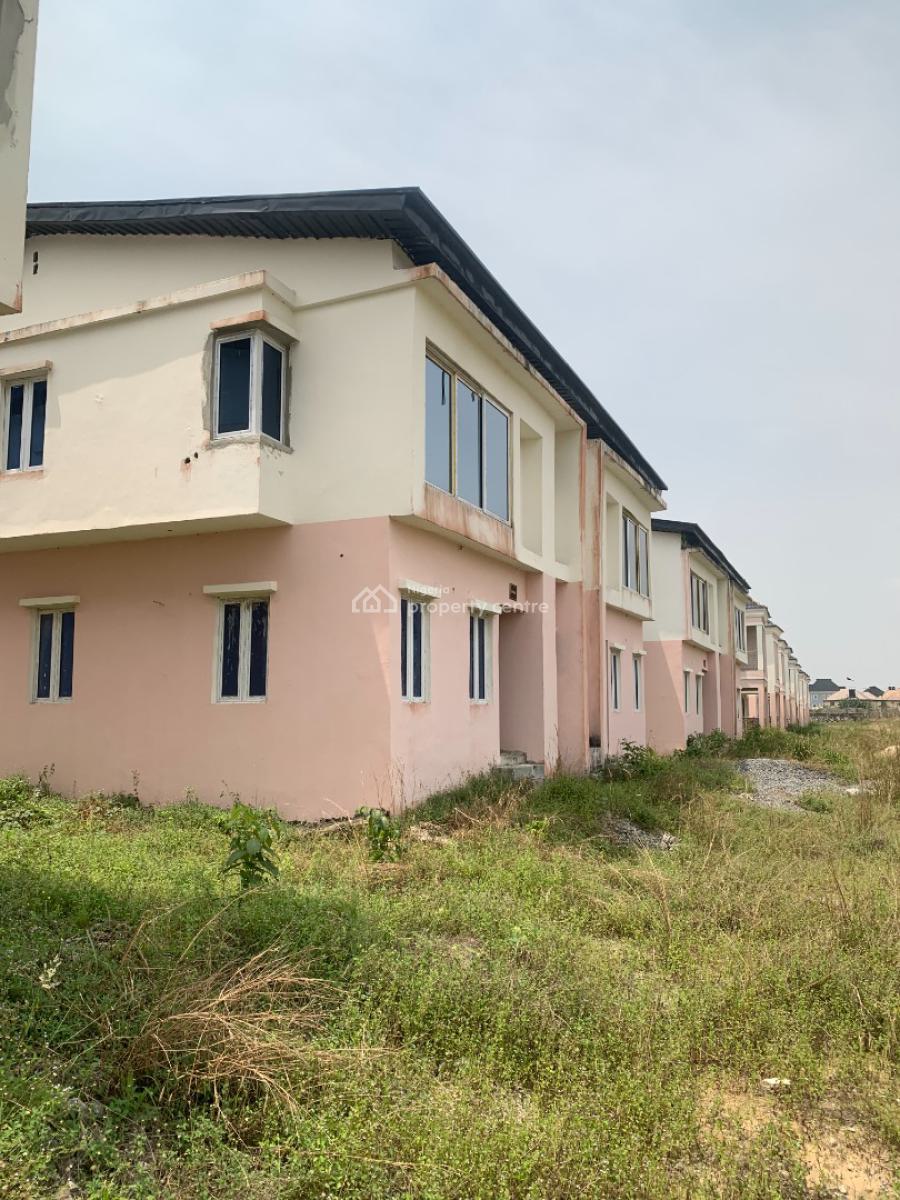 Brand New 3 Bedroom Semi Detached Carcass Duplex, Abijo, Greenpark Estate, Ajah, Lagos, Semi-detached Duplex for Sale