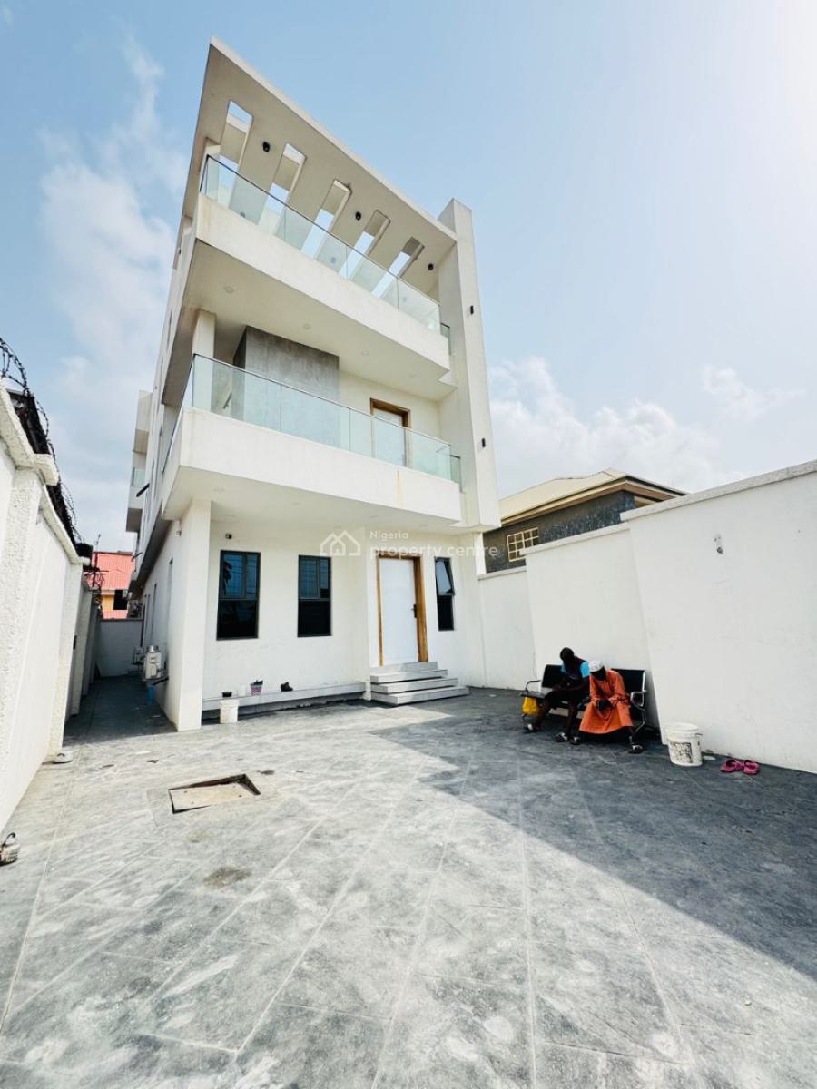 Exquisitely Built 4 Bedroom Detached Duplex with Bq, Lekki Phase 1, Lekki, Lagos, Detached Duplex for Rent