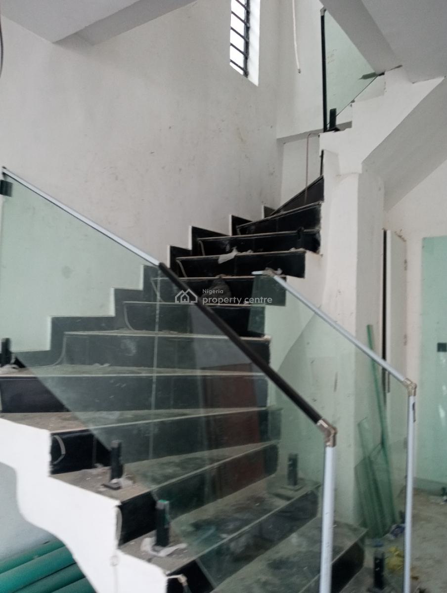Standard Luxurious 4 Bedroom Filly Detached Duplex Glass House, Opp Sky Mail Before Blanco Supermarket Ajah, Lekki Phase 1, Lekki, Lagos, Detached Duplex for Sale
