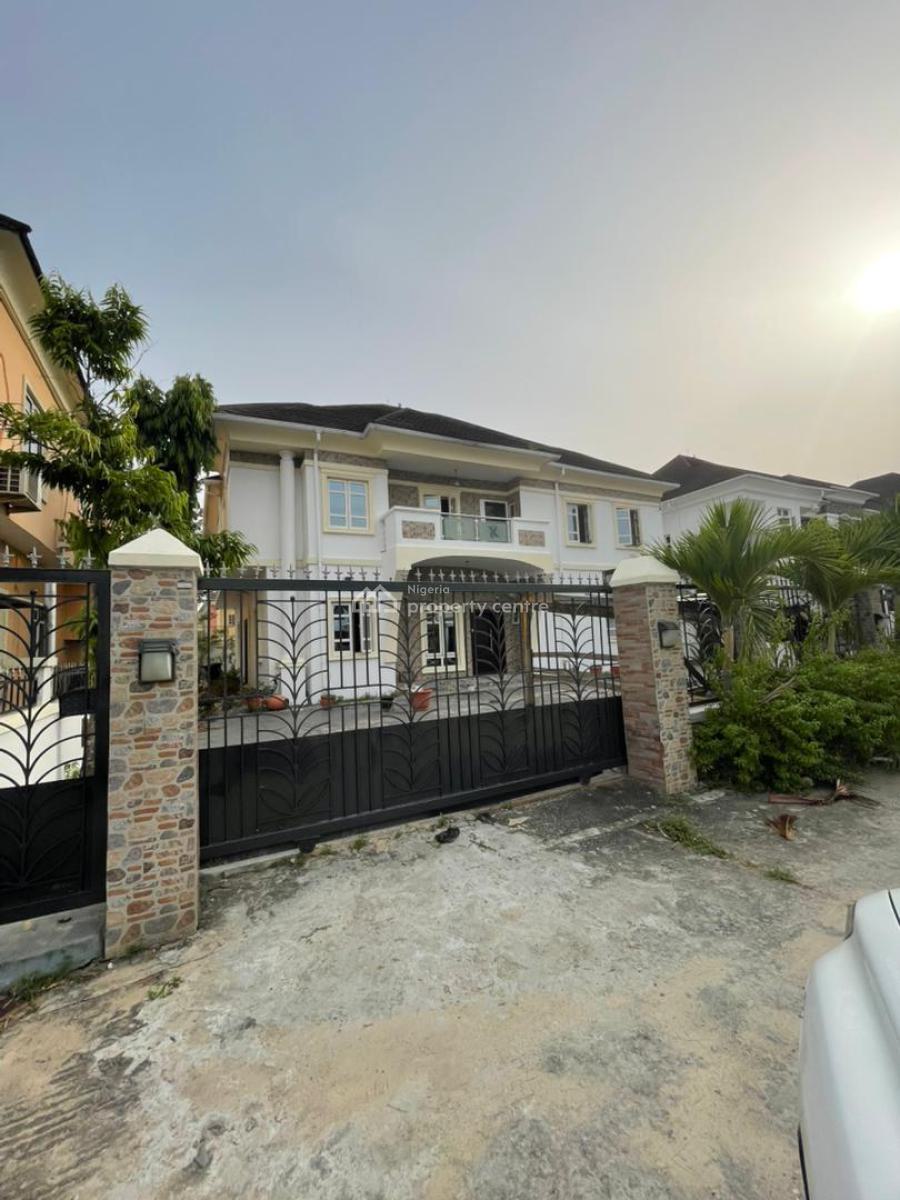 Newly Renovated 5-bedroom Fully Detached Duplex with Bq, Pinnock Beach Estate, Osapa, Lekki, Lagos, Detached Duplex for Rent