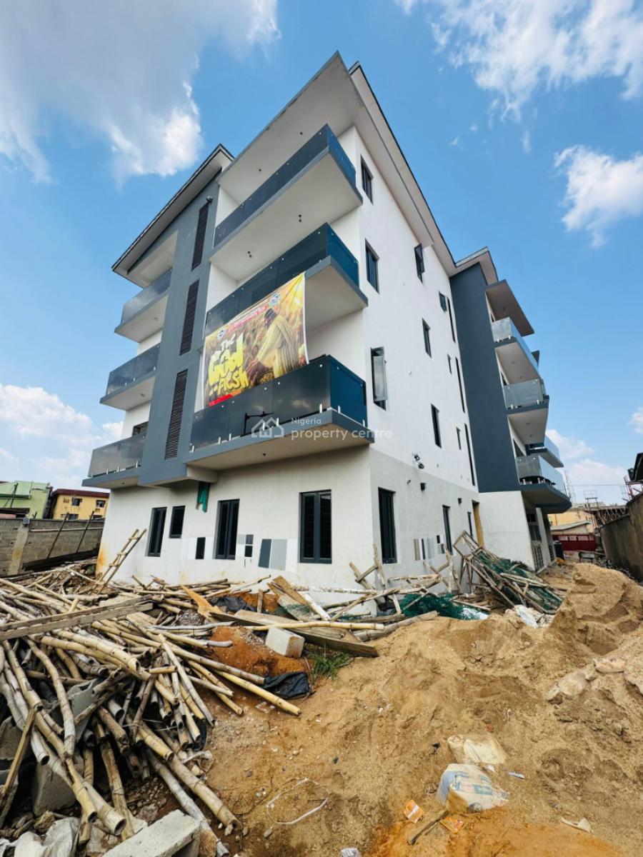 Newly Built 3 Bedroom Apartment, Ogba, Ikeja, Lagos, Block of Flats for Sale