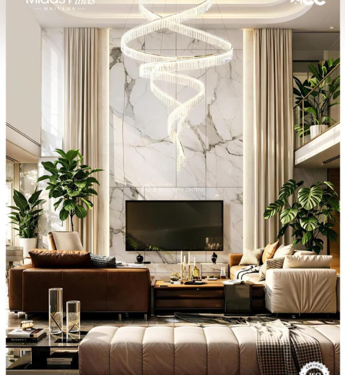 5 Bedroom Fully-detached Duplex Plus Bq in Maitama, Abuja, 5-bedroom Fully-detached Duplexes Plus Bq, Maitama District, Abuja, Detached Duplex for Sale