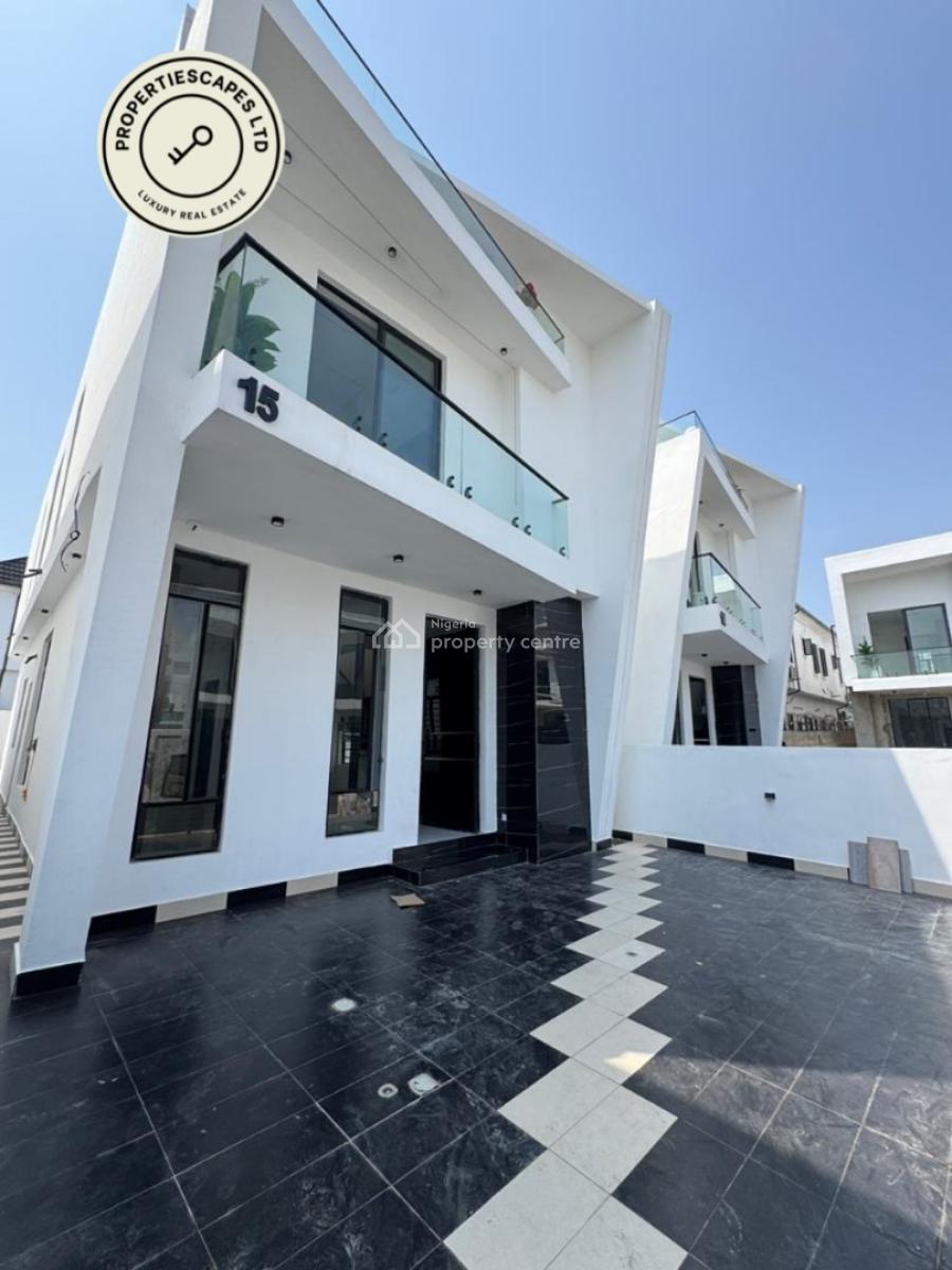 Very Spacious , Newly Built 4 Bedroom Detached Duplex with Bq, Orchid, Lekki, Lagos, Detached Duplex for Sale