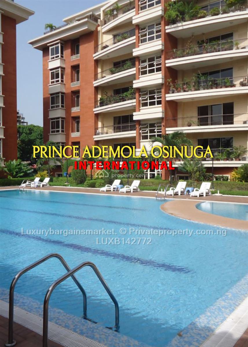 Luxury 2 Bedroom Penthouse Apartment on 2 Floors + Bq+pool+tennis Etc, Old Ikoyi Lagos, Ikoyi, Lagos, Flat / Apartment for Rent