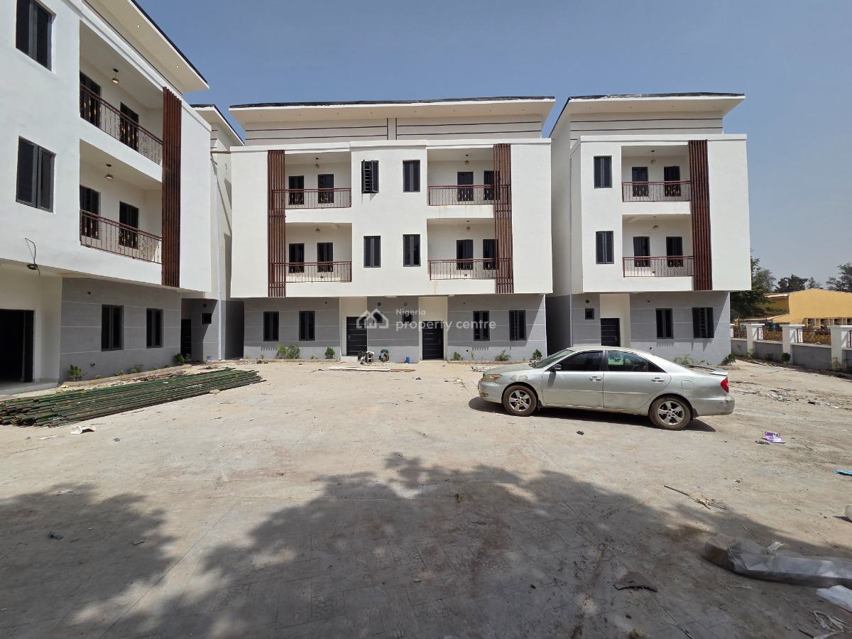 Exquisitely Finished 4-bedrooms Terrace Duplex with Bq, Haruna Street, Utako, Abuja, Terraced Duplex for Sale