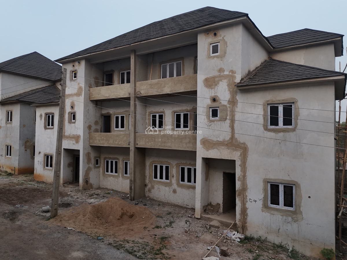 5 Bedroom Semi Detached House on 3 Floors (90% Completed) in a Gated E, Wuye, Abuja, Semi-detached Duplex for Sale