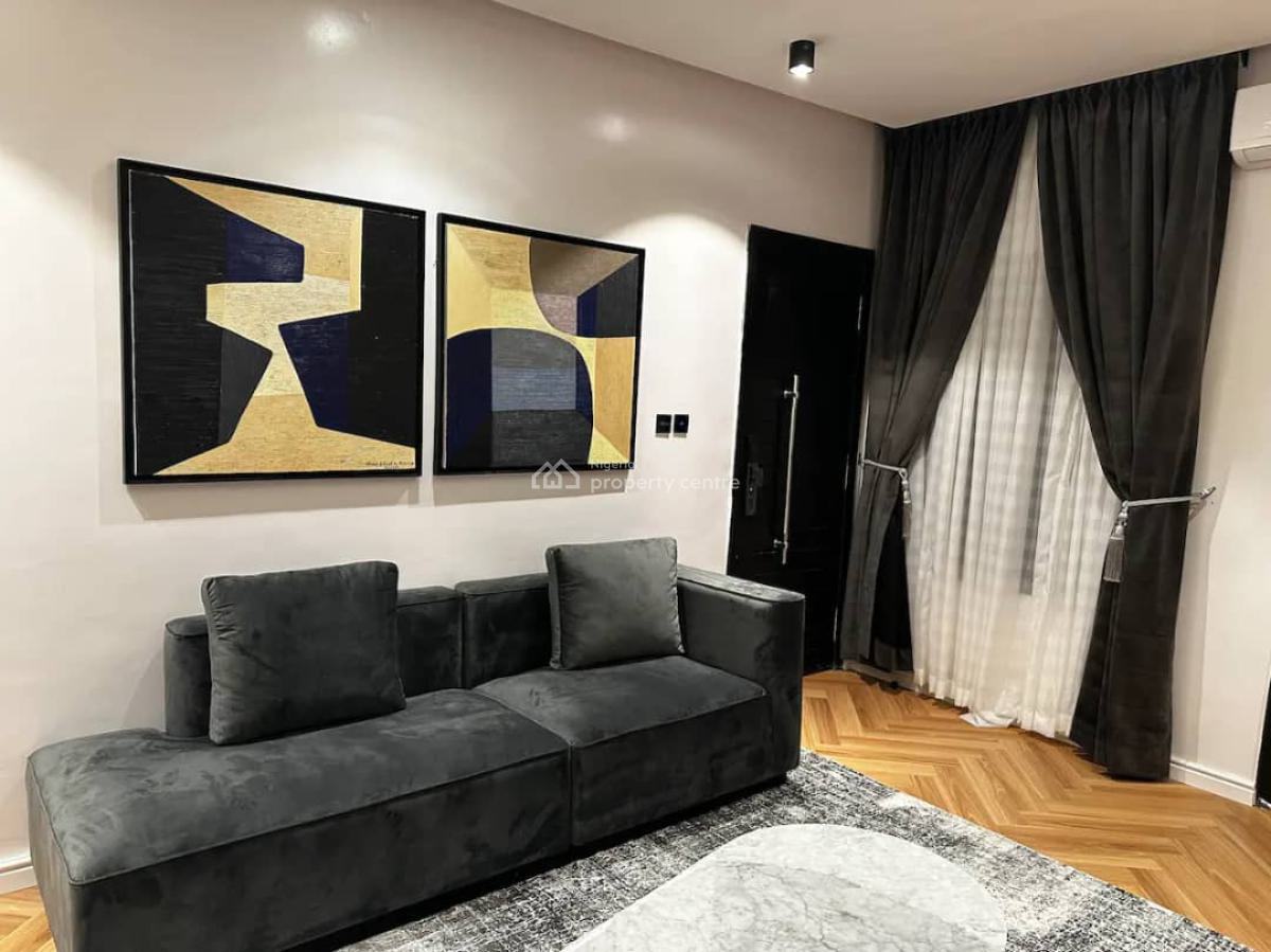 Grey One Bedroom Apartment, Lekki, Lagos, Flat / Apartment Short Let