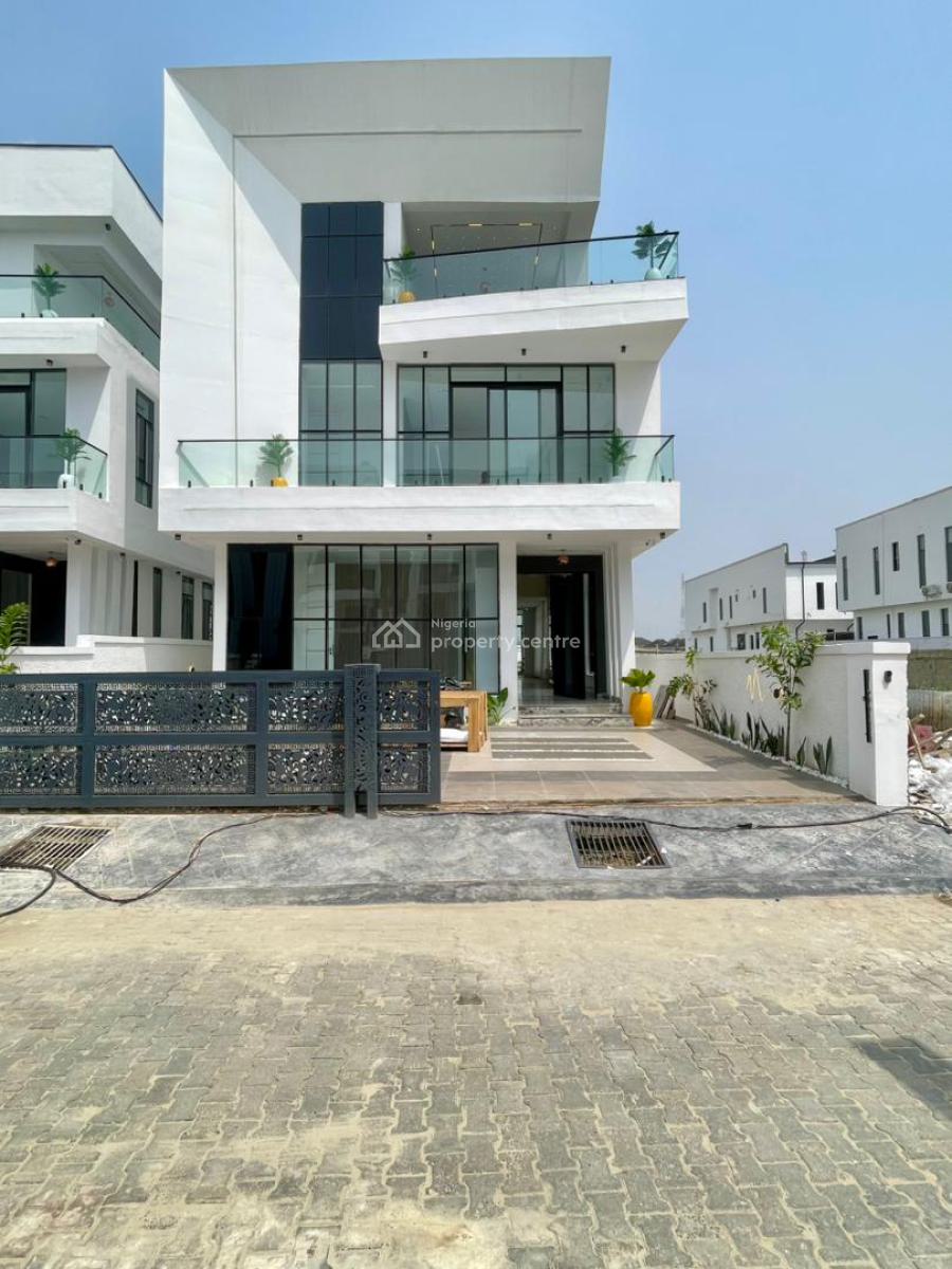 5 Bedroom Fully Detached Smart Home with Elevator, Cinema, Gym, Pool,, Chevron Lekki, Lekki, Lagos, Detached Duplex for Sale