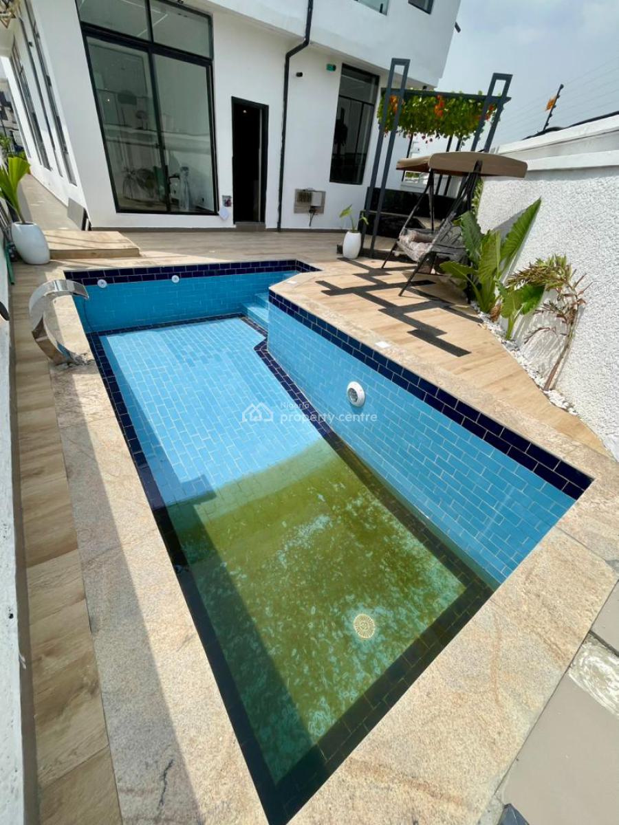 5 Bedroom Fully Detached Smart Home with Elevator, Cinema, Gym, Pool,, Chevron Lekki, Lekki, Lagos, Detached Duplex for Sale