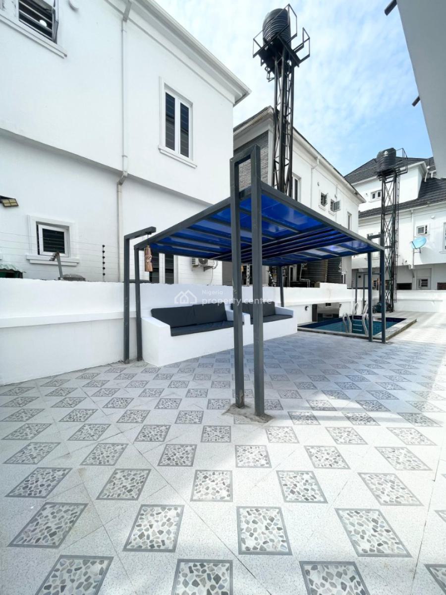 Spacious 5-bedroom Fully Detached Duplex with Pool Bq, Chevron Toll Gate, Lekki, Lagos, Detached Duplex for Sale