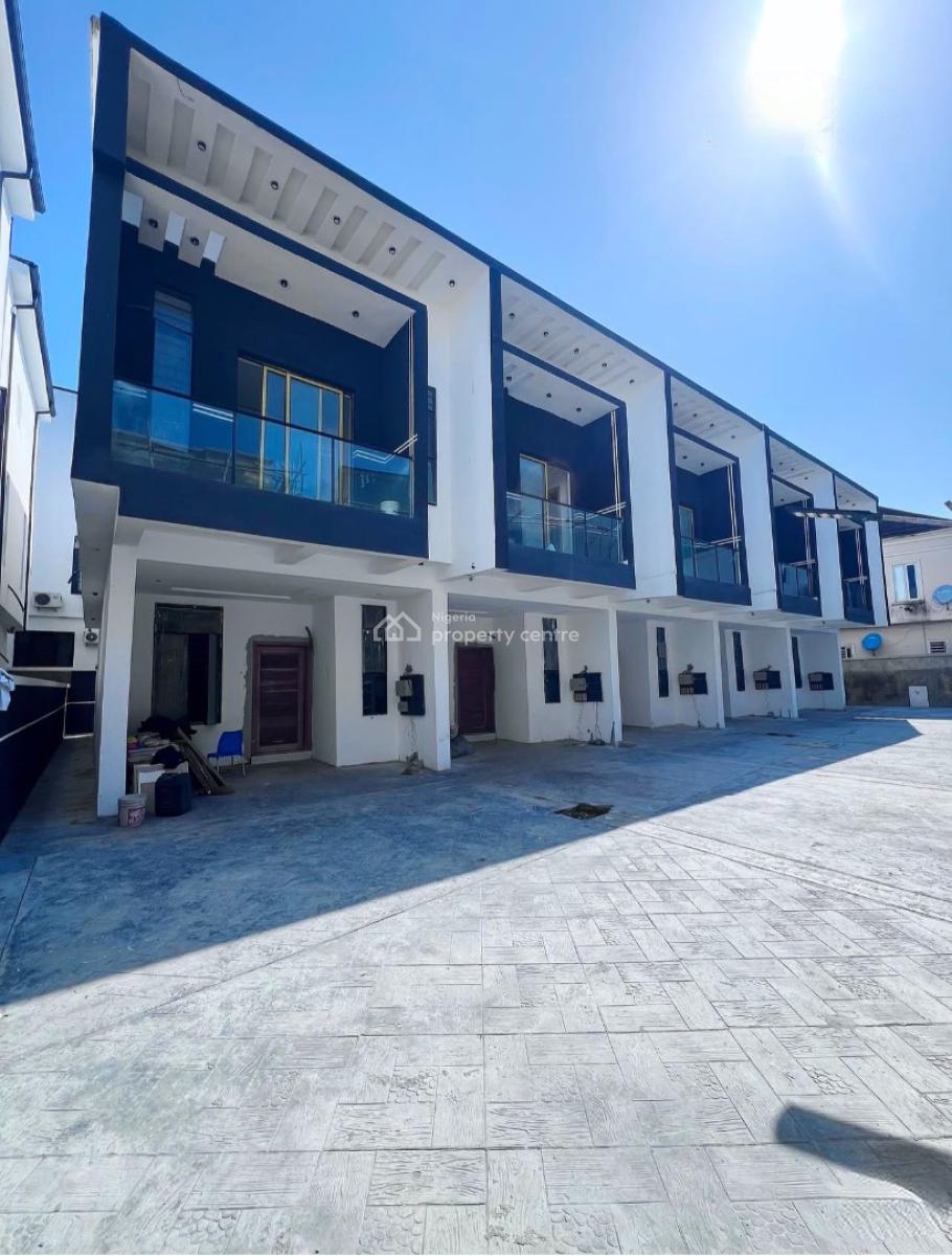 Newly Built 3 Bedroom and 4 Bedroom, Chevron, Lekki, Lagos, Terraced Duplex for Sale
