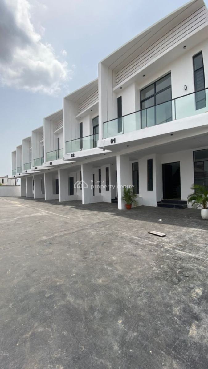 Newly Built 2 Bedroom En-suite Terraced Duplex with an Enclosed Fitted, Abraham Adesanya Ogombo Road, Ajah, Lagos, Terraced Duplex for Rent