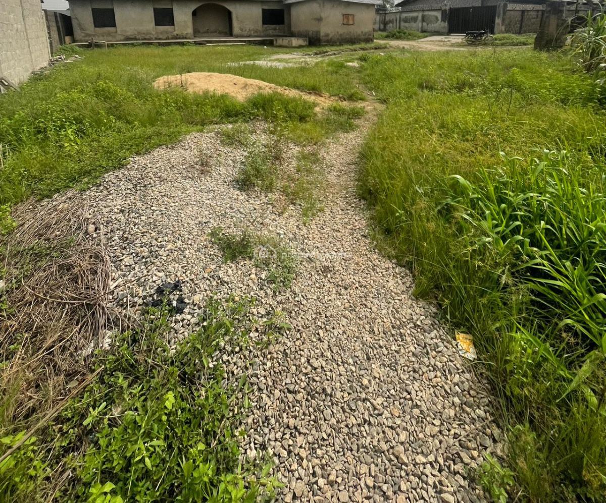 Land 2 Plots Together Fenced with Gate (corner, : Montgomery, Yaba, Lagos, Residential Land for Sale