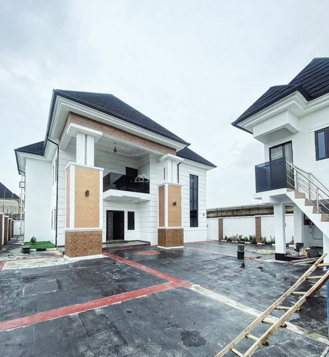 Modern 4 Bedroom Duplex Wt Gate House, Royal Estate, Elimbu, Port Harcourt, Rivers, Detached Duplex for Sale