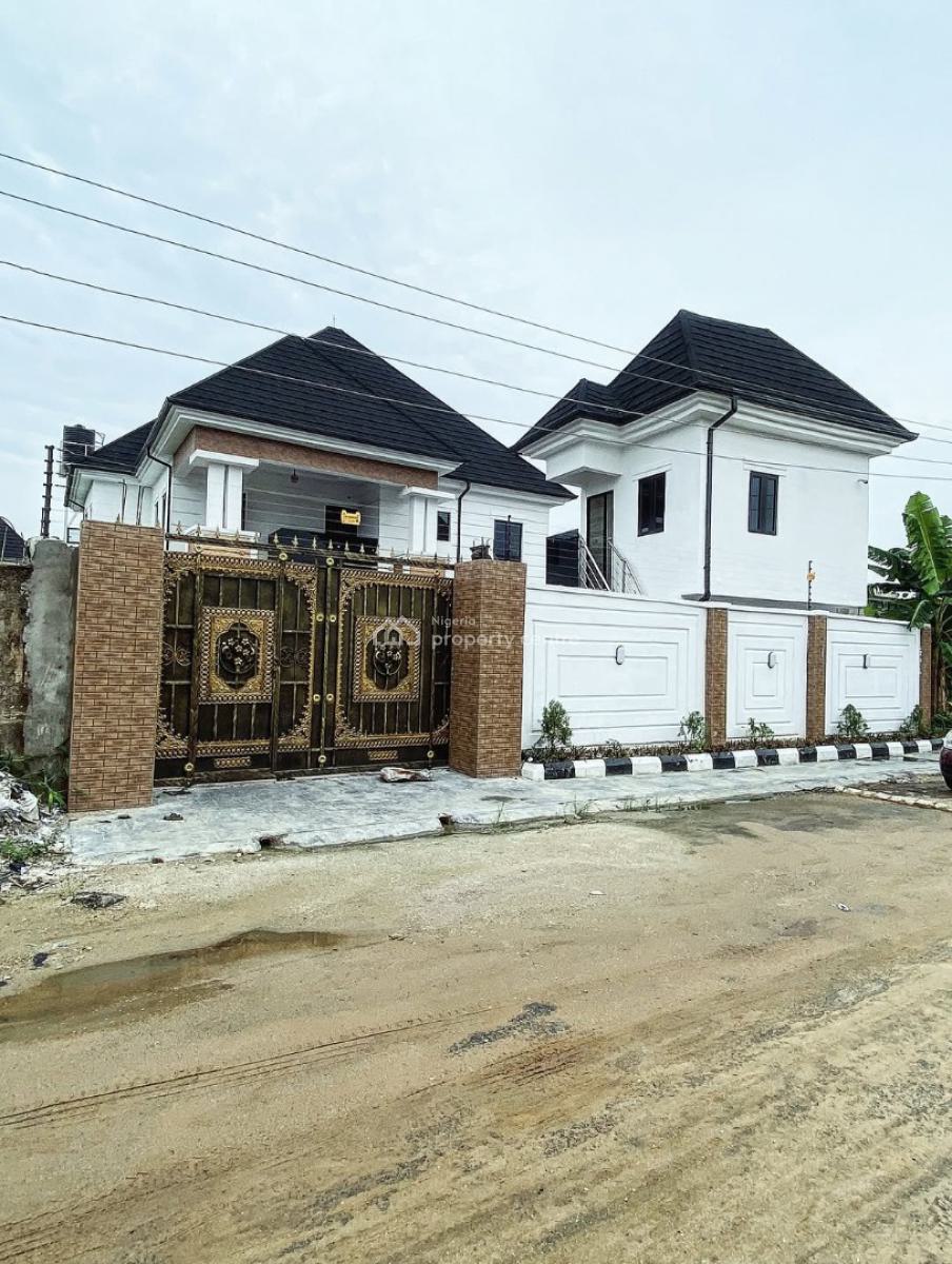 Modern 4 Bedroom Duplex Wt Gate House, Royal Estate, Elimbu, Port Harcourt, Rivers, Detached Duplex for Sale