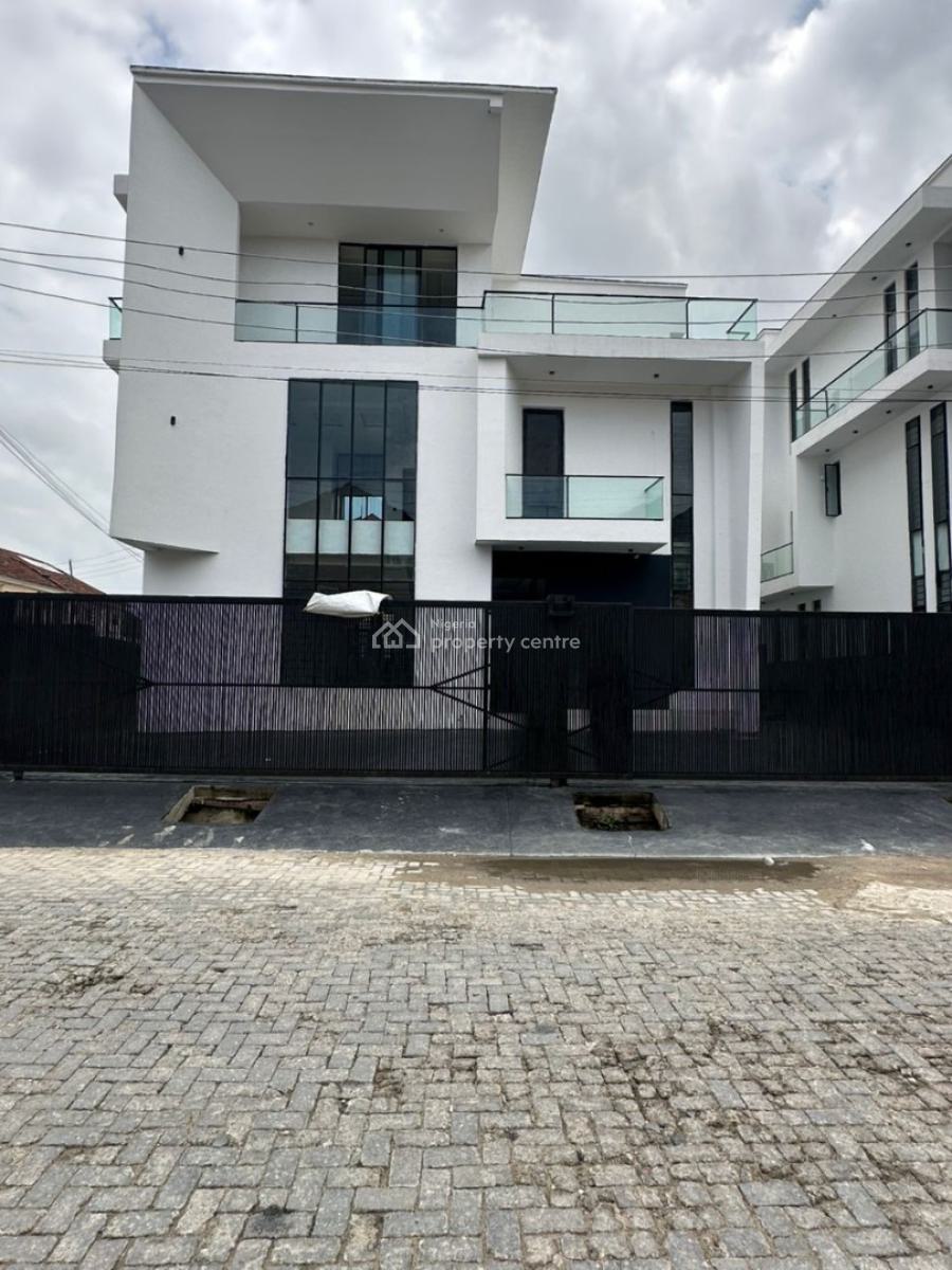5 Bed Fully Detached Duplex with  Swimming Pool, Osapa, Lekki, Lagos, Detached Duplex for Sale