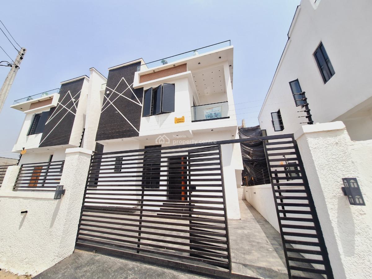 4bedroom Semi Detached Duplex with Bq, Abraham Adesanya Ajah, Ajah, Lagos, Semi-detached Duplex for Sale