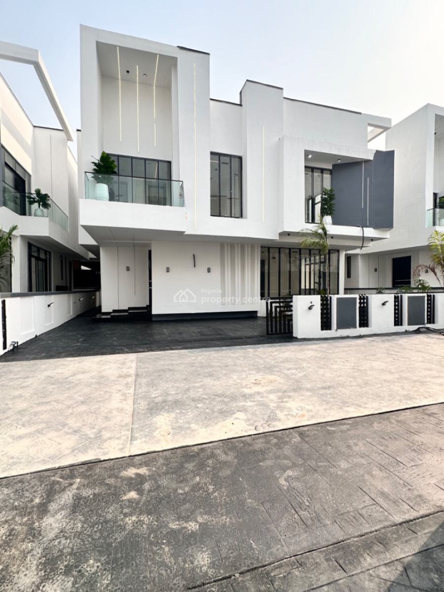 Luxury Designed Large 5bed Duplex, Chevron Estate, Lekki, Lekki, Lagos, Detached Duplex for Sale