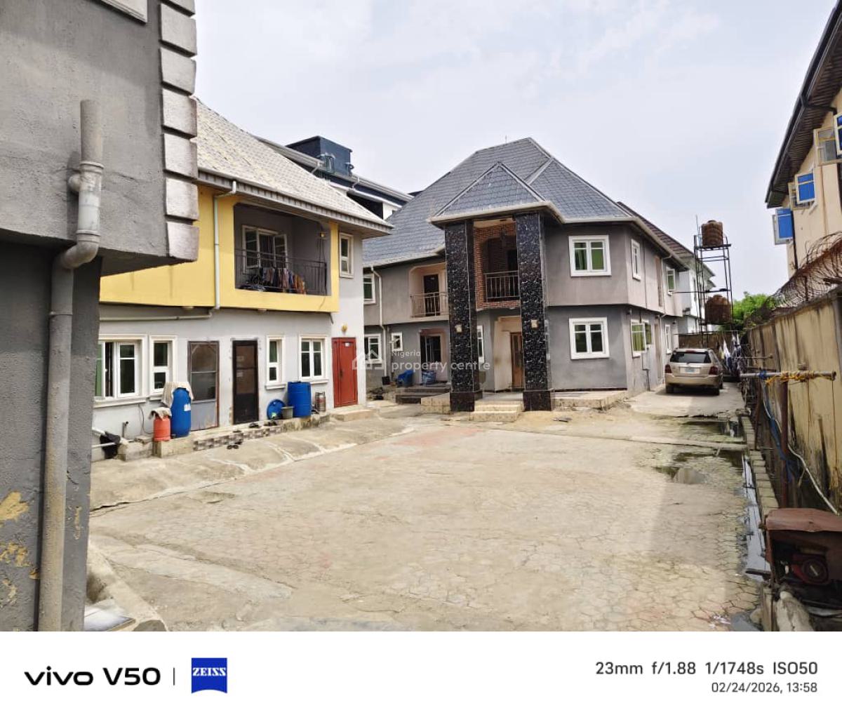 Well Finished Mixed Use Complex., Canal View Estate, Okota, Isolo, Lagos, Commercial Property for Sale