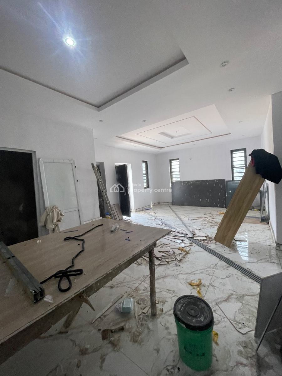 Massive Brand New 3 Bedroom Apartment Inside Secured Estate, Located at Abraham Adesanya Axis,good Road, Band a Light., Ajah, Lagos, Flat / Apartment for Rent