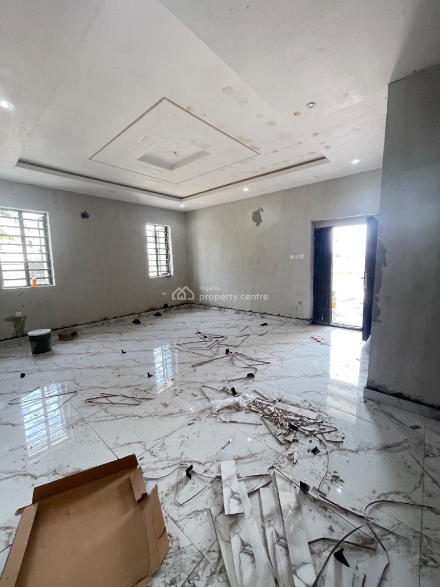 Massive Brand New 3 Bedroom Apartment Inside Secured Estate, Located at Abraham Adesanya Axis,good Road, Band a Light., Ajah, Lagos, Flat / Apartment for Rent