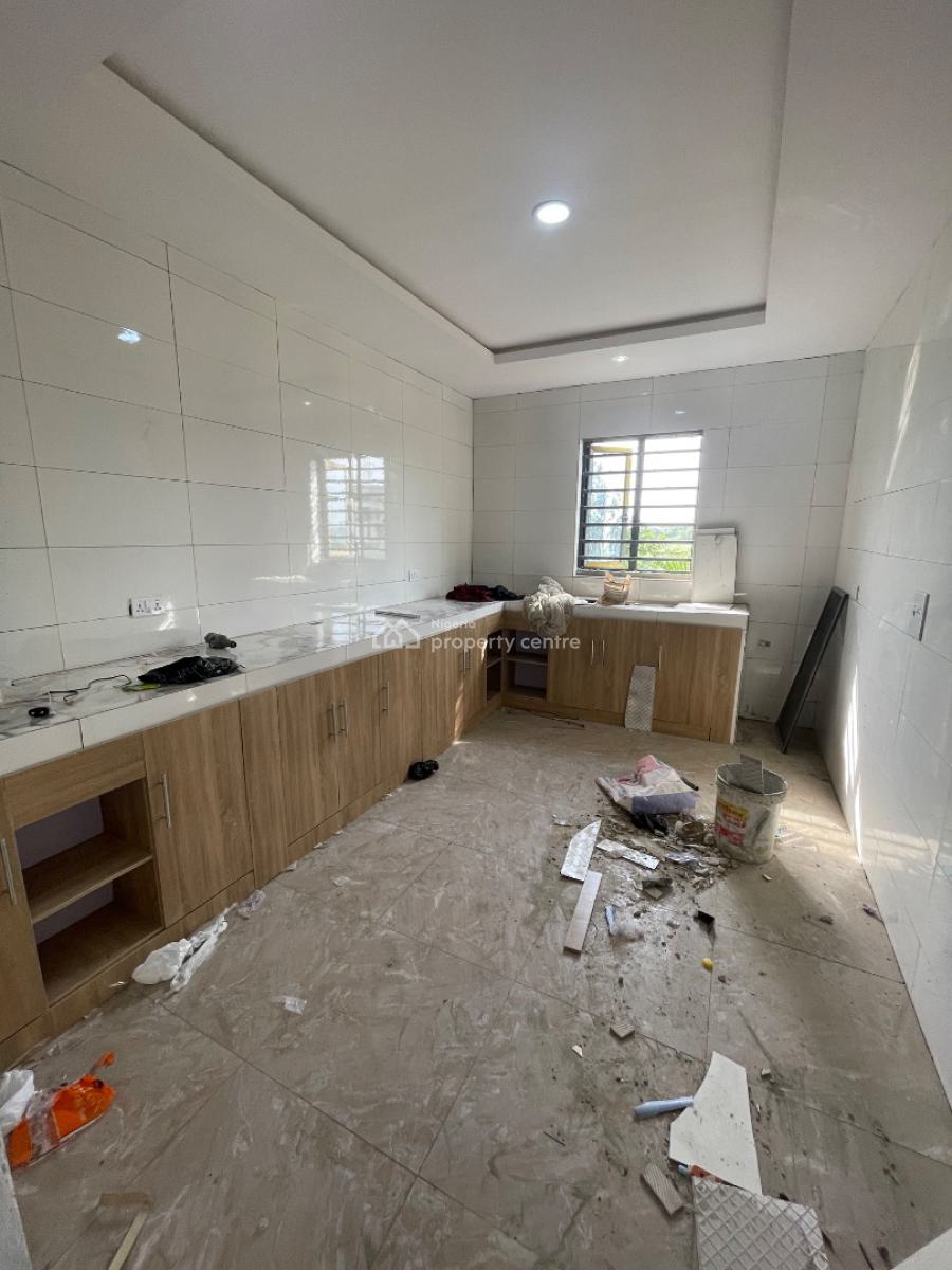 Massive Brand New 3 Bedroom Apartment Inside Secured Estate, Located at Abraham Adesanya Axis,good Road, Band a Light., Ajah, Lagos, Flat / Apartment for Rent