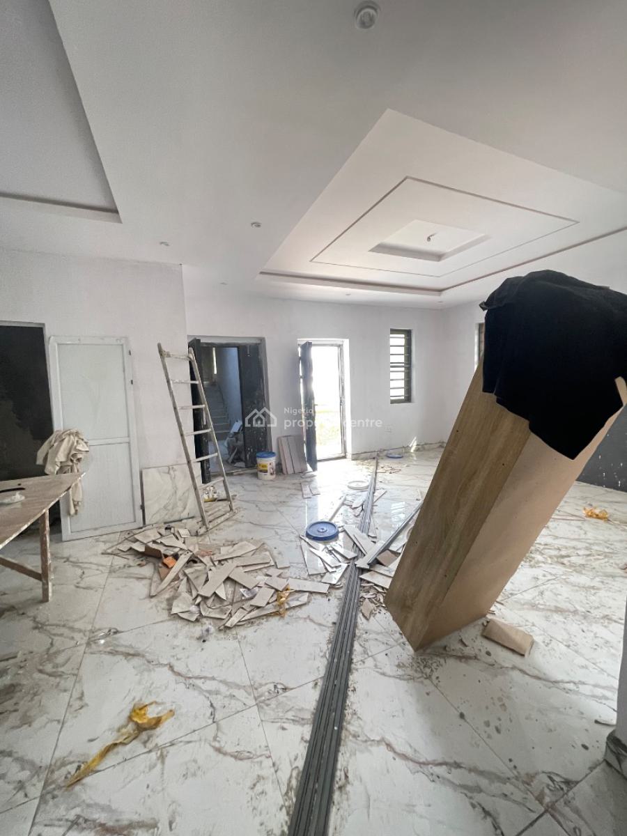 Massive Brand New 3 Bedroom Apartment Inside Secured Estate, Located at Abraham Adesanya Axis,good Road, Band a Light., Ajah, Lagos, Flat / Apartment for Rent