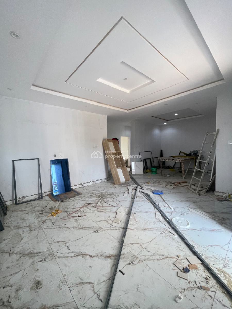 Massive Brand New 3 Bedroom Apartment Inside Secured Estate, Located at Abraham Adesanya Axis,good Road, Band a Light., Ajah, Lagos, Flat / Apartment for Rent