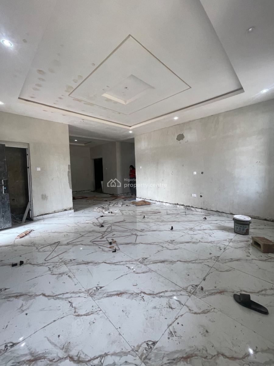 Massive Brand New 3 Bedroom Apartment Inside Secured Estate, Located at Abraham Adesanya Axis,good Road, Band a Light., Ajah, Lagos, Flat / Apartment for Rent