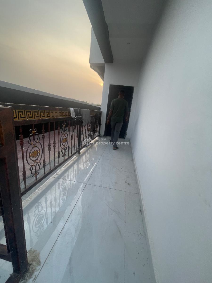 Brand New 2 Bedroom Apartment Inside a Secured Estate, Located Inside Quite and Secure Estate,interlocked All Round The Estat, Sangotedo, Ajah, Lagos, Flat / Apartment for Rent
