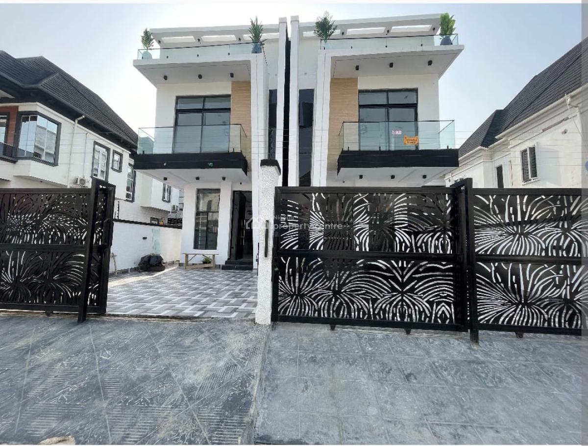 4 Bedrooms Semi-detached Duplex, Ikota, Lekki, Lagos, Detached Duplex for Sale