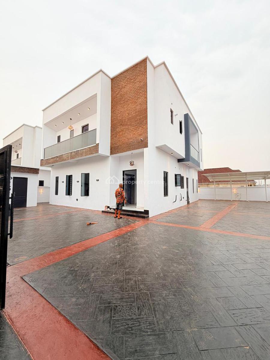 Spacious and Beautifully Designed 4 Bedroom Detached Duplex with Bq, 20 Minutes Away From The Airport, Ogba, Ikeja, Lagos, Detached Duplex for Sale