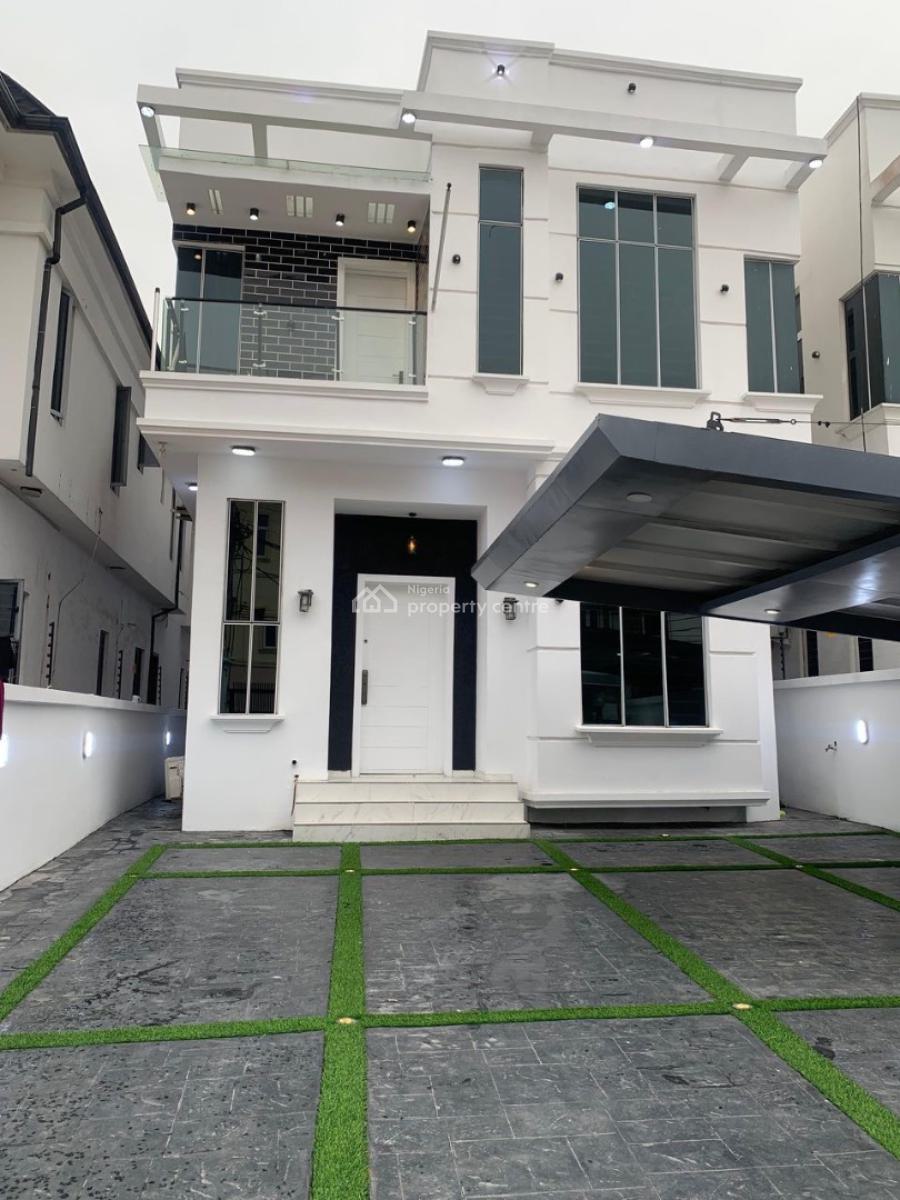 Exquisite 5 Bedroom Detached Duplex with Bq, Osapa London, Lekki, Lagos, Detached Duplex for Rent