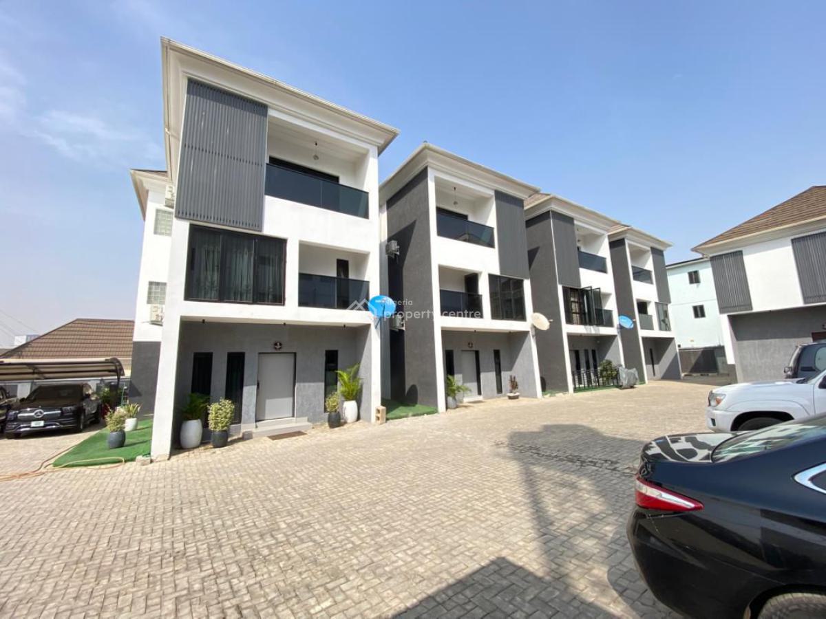 Clean 4bedroom Terrace Duplex with Bq, Jabi Main, Jabi, Abuja, Terraced Duplex for Sale