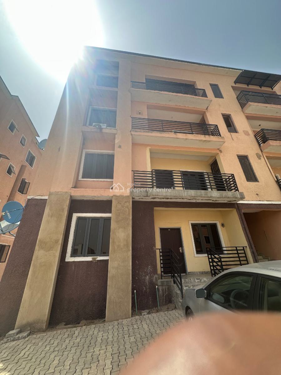 Well Finished Two Bedroom Flat, Earth Point Estate, After Berger Clinic, Life Camp, Abuja, Flat / Apartment for Rent