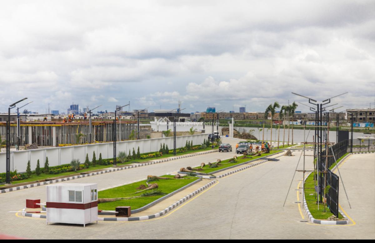 Waterfront Bareland Measuring 1200, The Aisle Residence Crescendo, Lekki Phase 1, Lekki, Lagos, Residential Land for Sale