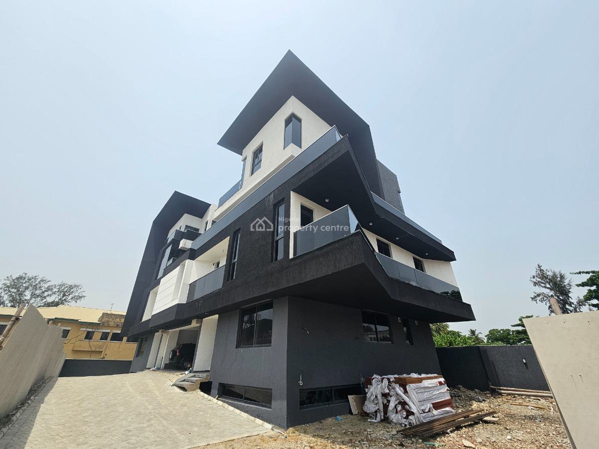 Luxury 6 Bedroom Penthouse Masionette in a Gated Estate, in a Call-to-access Estate, Osborne, Ikoyi, Lagos, Terraced Duplex for Sale