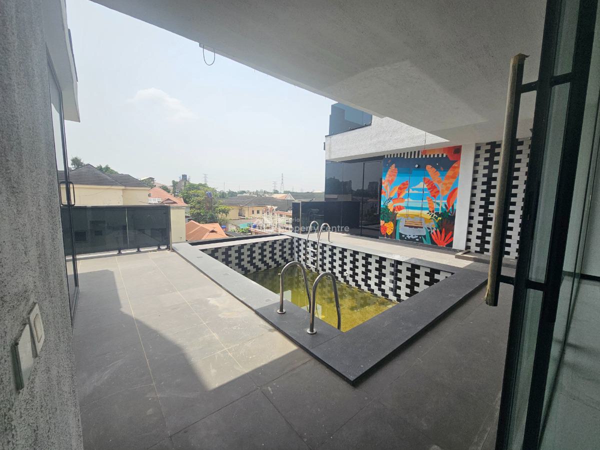 Luxury 6 Bedroom Penthouse Masionette in a Gated Estate, in a Call-to-access Estate, Osborne, Ikoyi, Lagos, Terraced Duplex for Sale