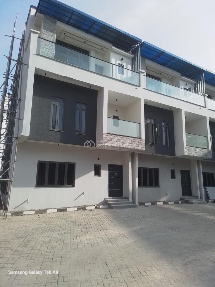 Top Notch 4bedroom Duplex with Bq, Jahi, Abuja, Terraced Duplex for Sale